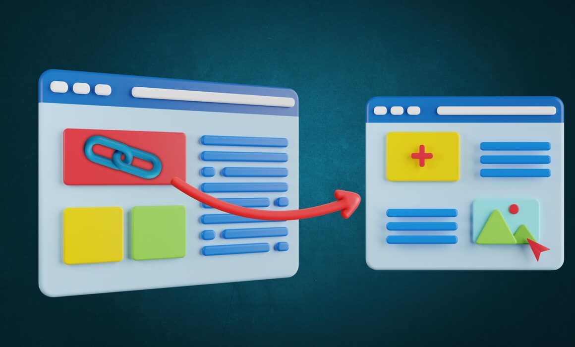 Sites utilizando redirecionamento de páginas