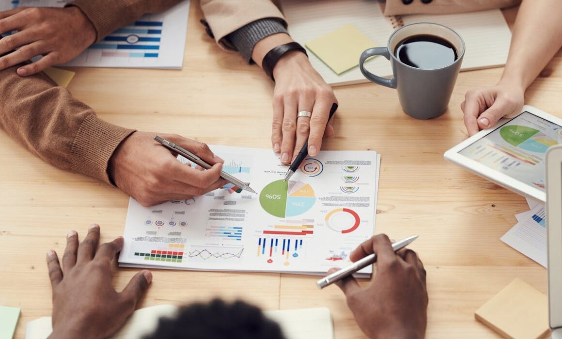 time de marketing montando matriz ansoff